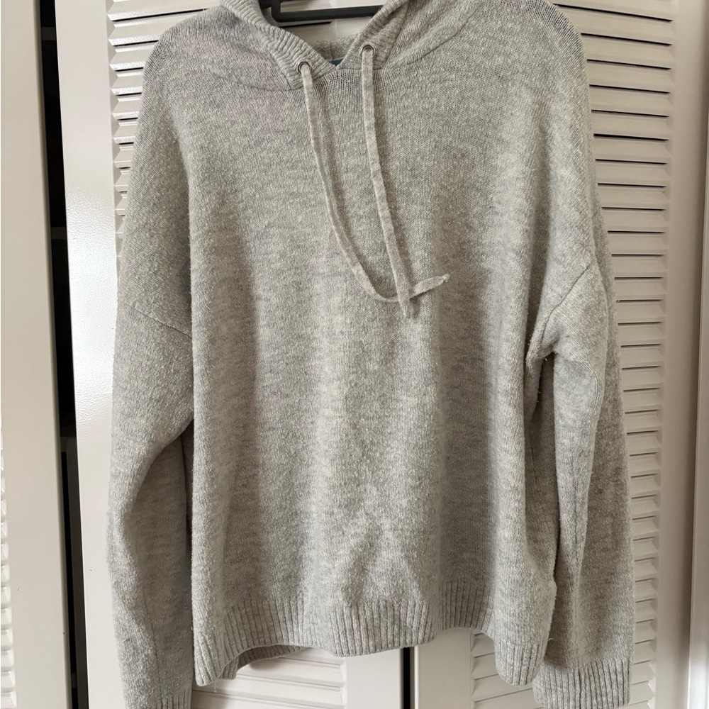 CeCe Gray Hooded Sweater